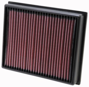 Land Rover Defender Drop-In Air Filter - K&N Engineering - High-Flow Drop-In, Washable & Reusable (Oiled Cotton) - `07-`15
